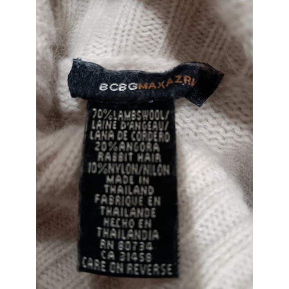 BCBGMaxAzria Lambswool Angora blend Classic Turtleneck Sweater - Picture 9 of 9